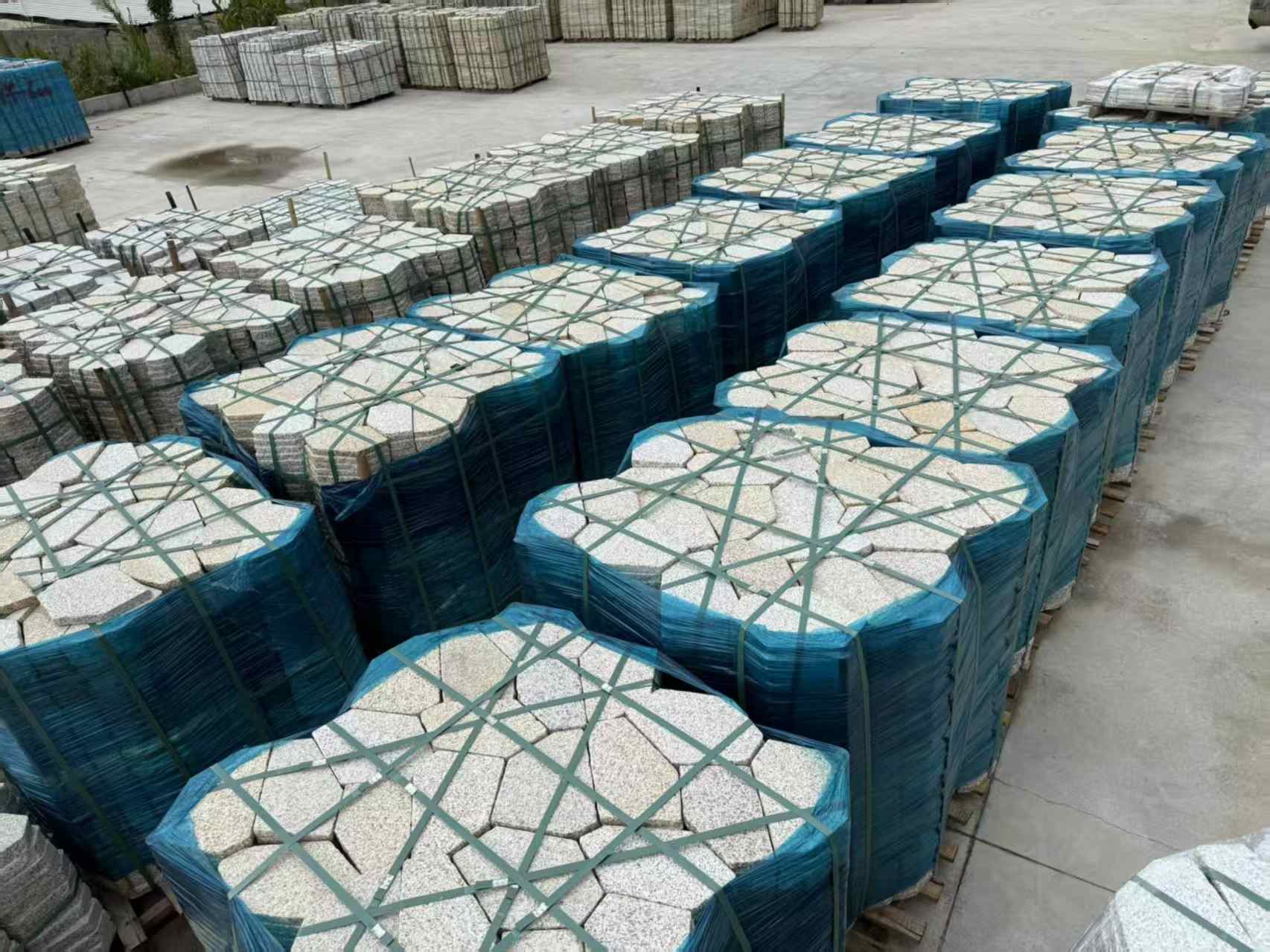 台州黄金麻冰裂纹 碎拼