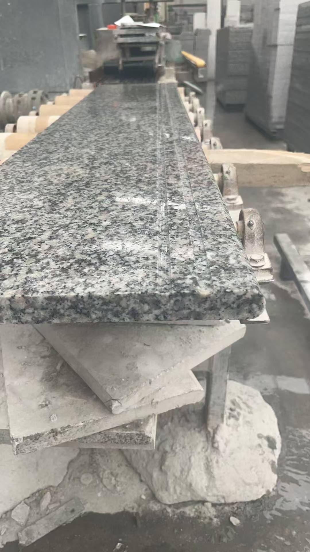 台州芝麻白楼梯踏步 芙蓉白