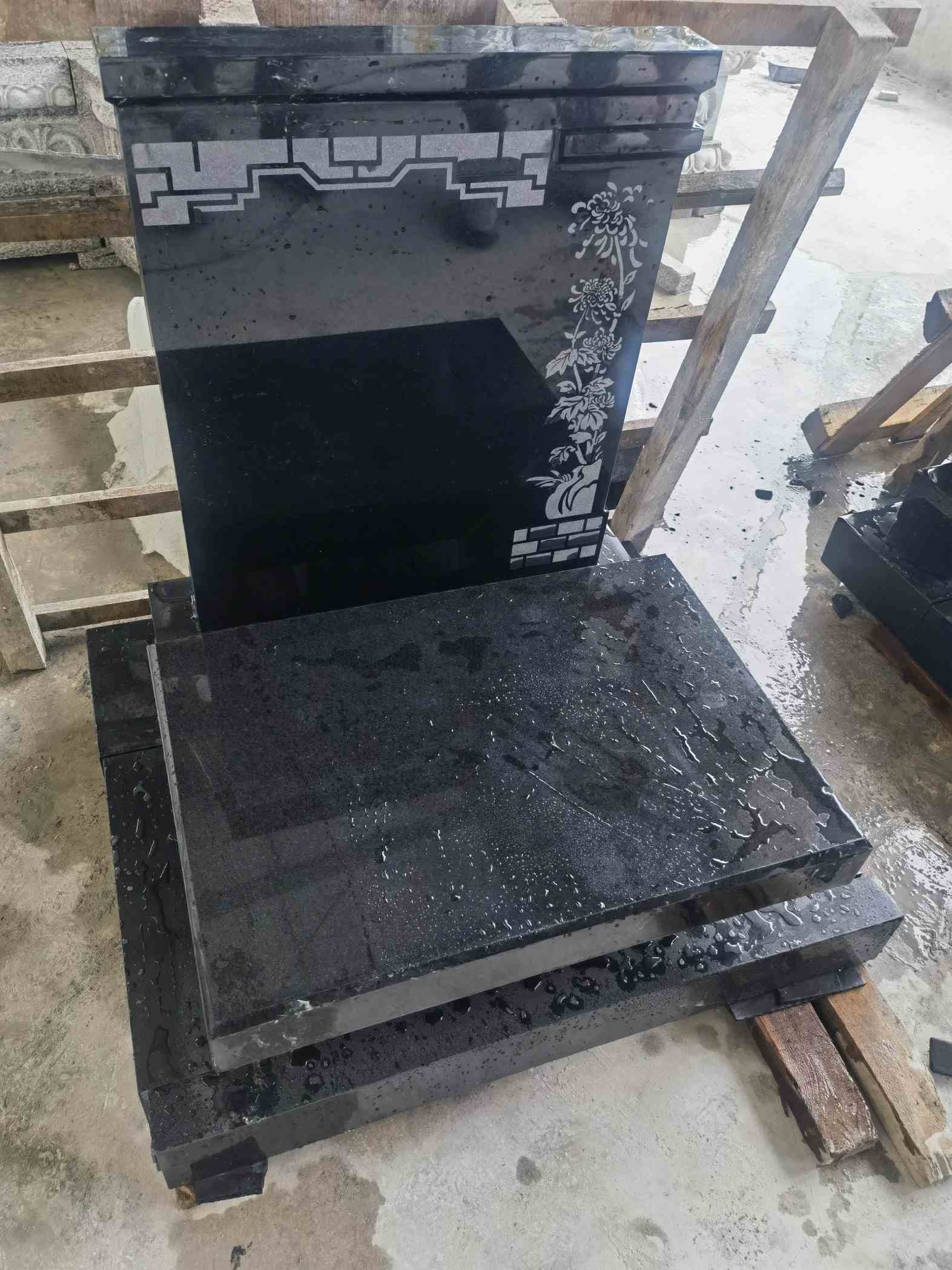 台州花岗岩墓碑石 墓碑 套墓